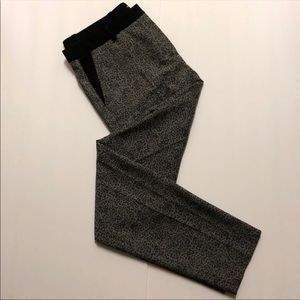 The Kooples Paris gray leopard print trouser pants